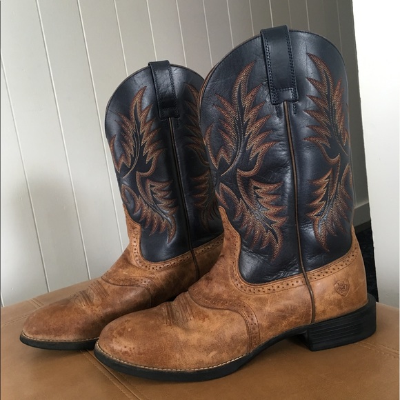 ariat heritage round toe